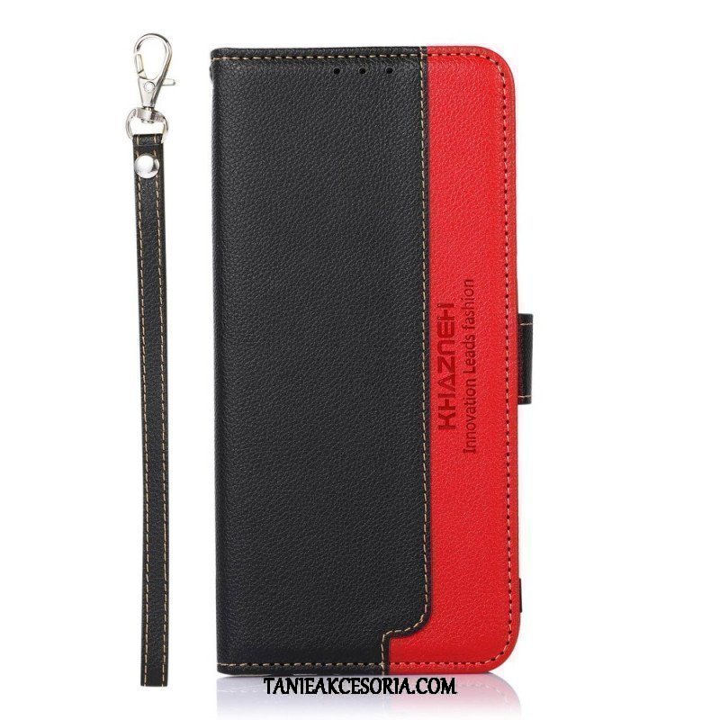 Etui Folio do Samsung Galaxy M33 5G Rfid W Stylu Liczi