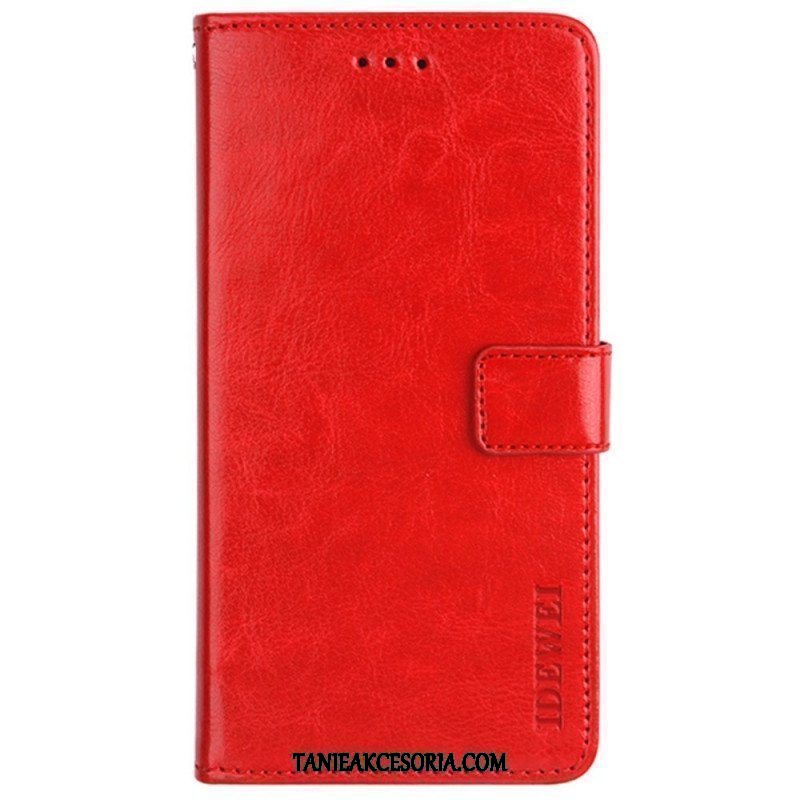 Etui Folio do Samsung Galaxy M52 5G Imitacja Skóry Idewei