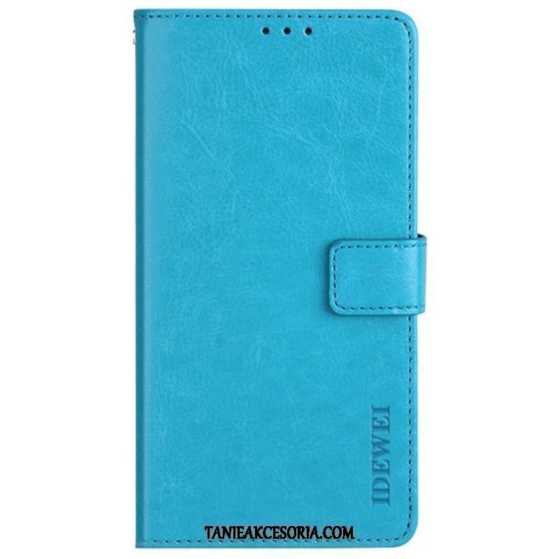 Etui Folio do Samsung Galaxy M52 5G Imitacja Skóry Idewei