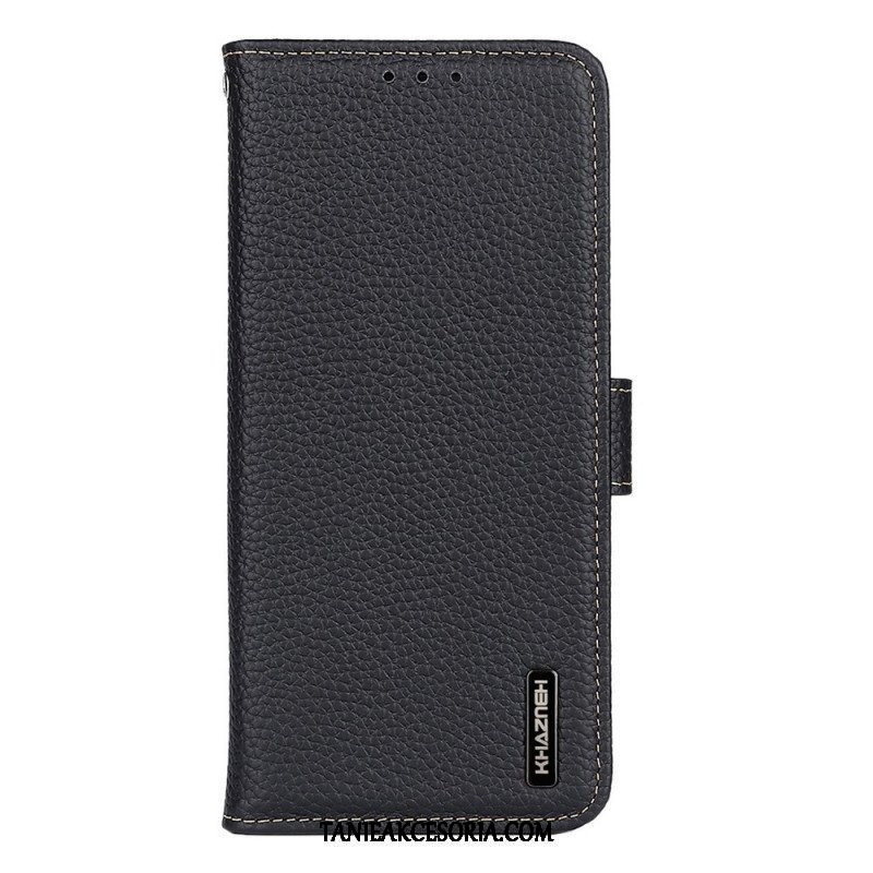 Etui Folio do Samsung Galaxy M53 5G Khazneh Skóra Liczi