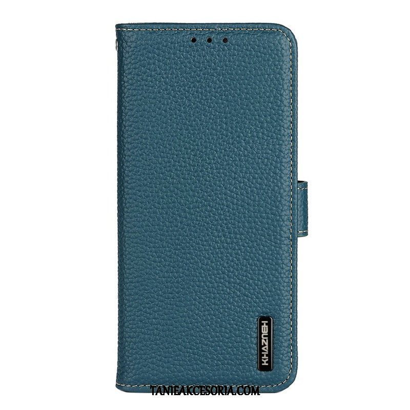 Etui Folio do Samsung Galaxy M53 5G Khazneh Skóra Liczi