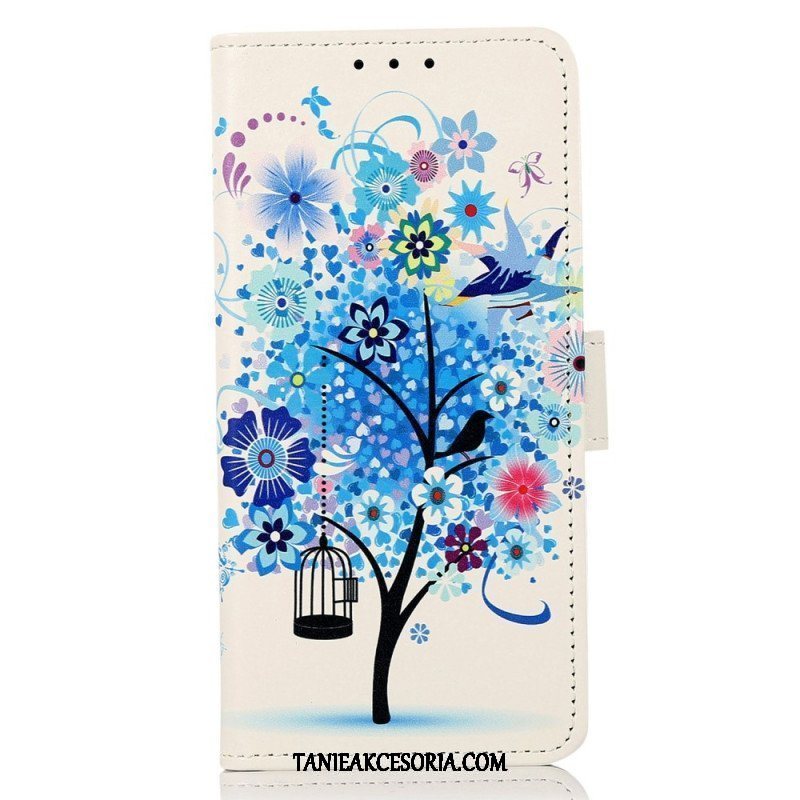 Etui Folio do Samsung Galaxy M53 5G Kwitnące Drzewo