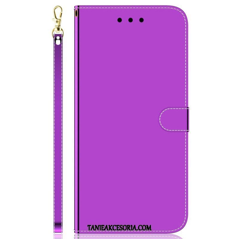 Etui Folio do Samsung Galaxy M53 5G Lustro I Smycz