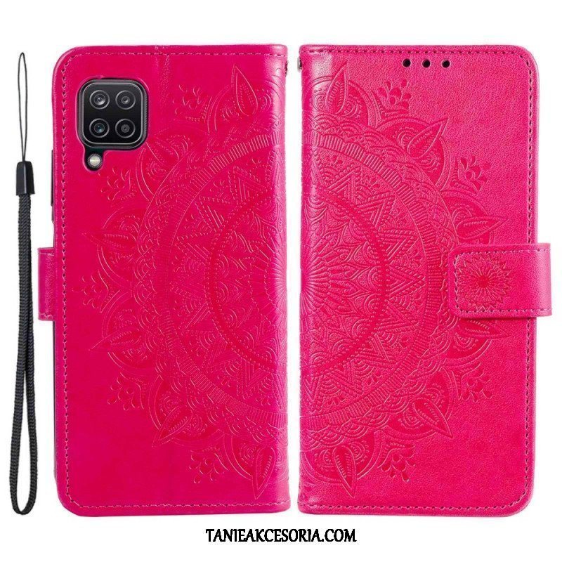 Etui Folio do Samsung Galaxy M53 5G Mandala Słońca