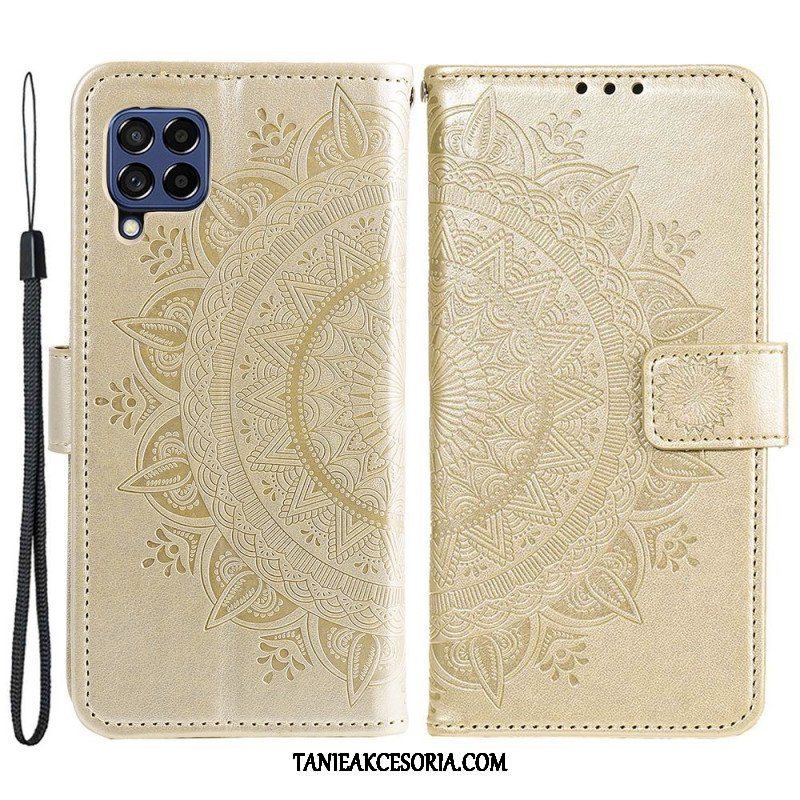 Etui Folio do Samsung Galaxy M53 5G Mandala Słońca