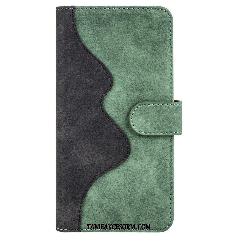 Etui Folio do Samsung Galaxy M53 5G Skórzany Styl Fali