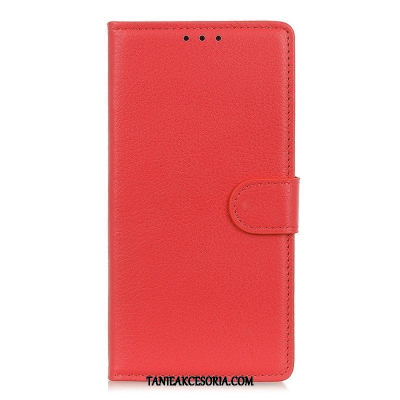 Etui Folio do Samsung Galaxy M53 5G Tradycyjna Sztuczna Skóra