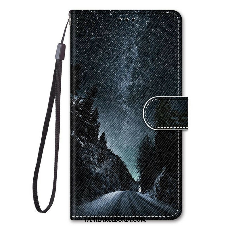 Etui Folio do Samsung Galaxy S21 5G Tajemnicza Natura