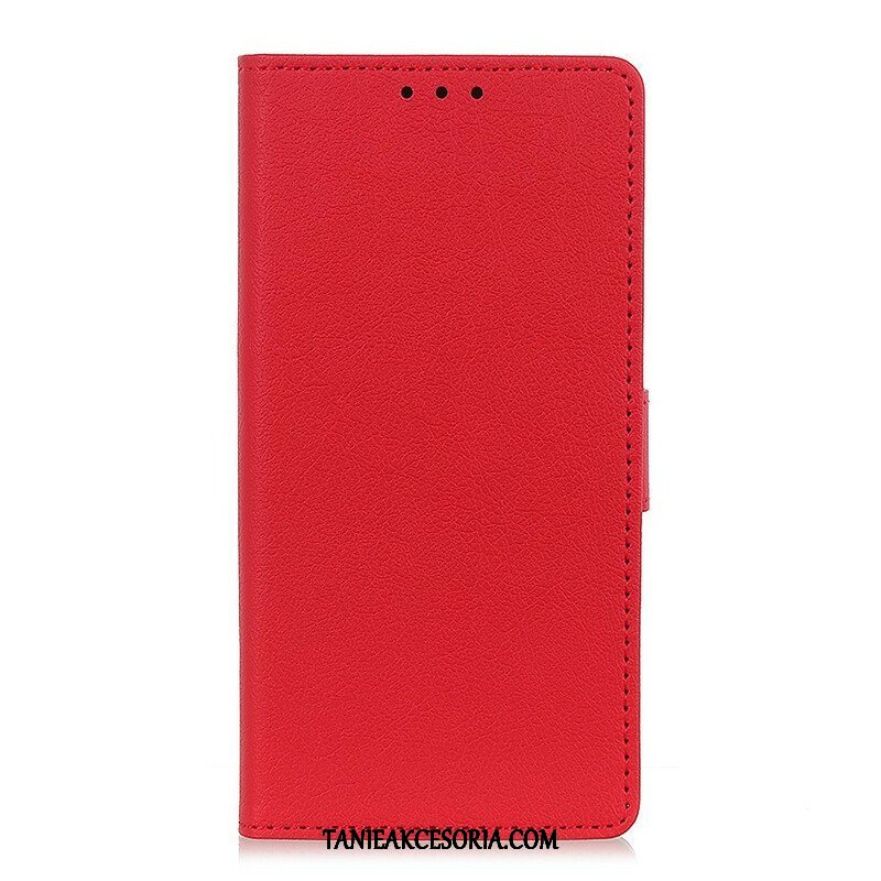 Etui Folio do Samsung Galaxy S21 FE Klasyczny Efekt Skóry