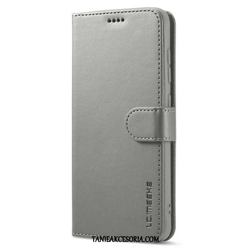 Etui Folio do Samsung Galaxy S21 FE Lc.imeeke Efekt Skóry