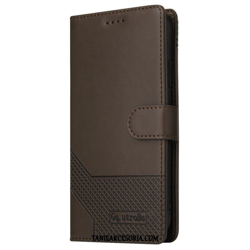 Etui Folio do Samsung Galaxy S22 5G Efekt Skóry Gq.utrobe