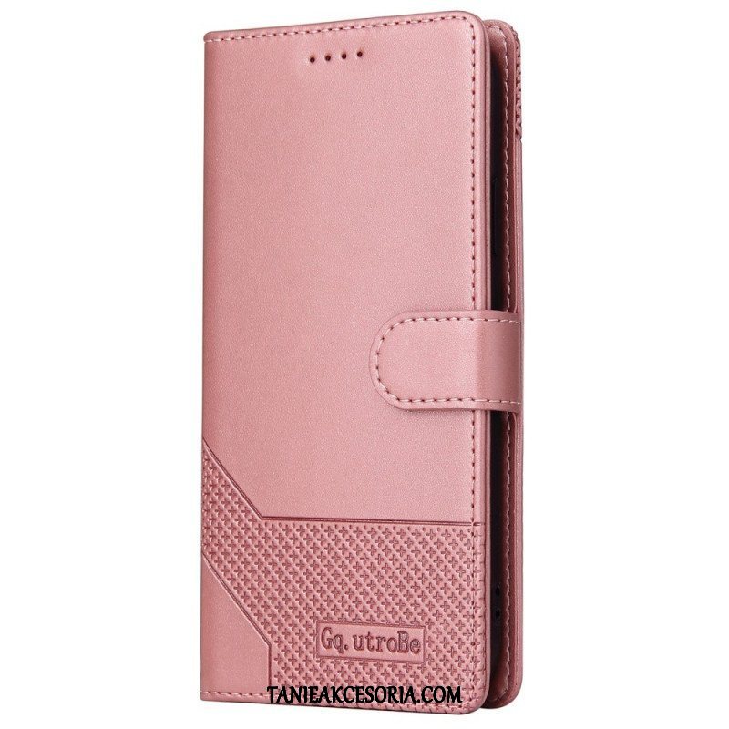 Etui Folio do Samsung Galaxy S22 5G Efekt Skóry Gq.utrobe