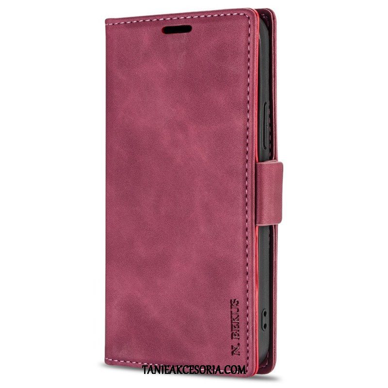 Etui Folio do Samsung Galaxy S22 5G Ln.bekus Efekt Skóry