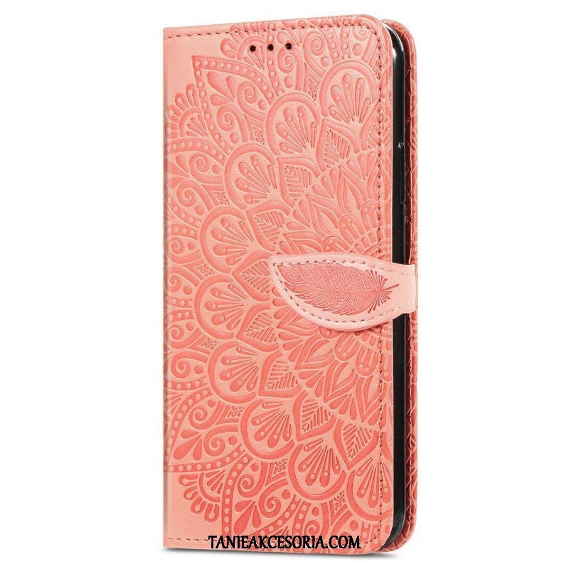 Etui Folio do Samsung Galaxy S22 Ultra 5G Plemienne Liście