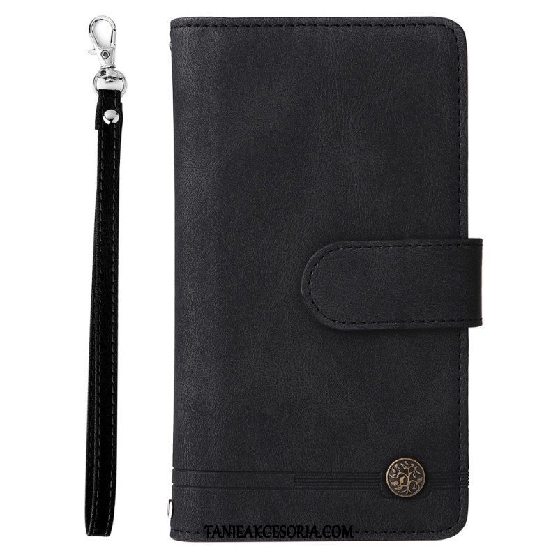 Etui Folio do Samsung Galaxy S22 Ultra 5G Wielofunkcyjny Z Etui