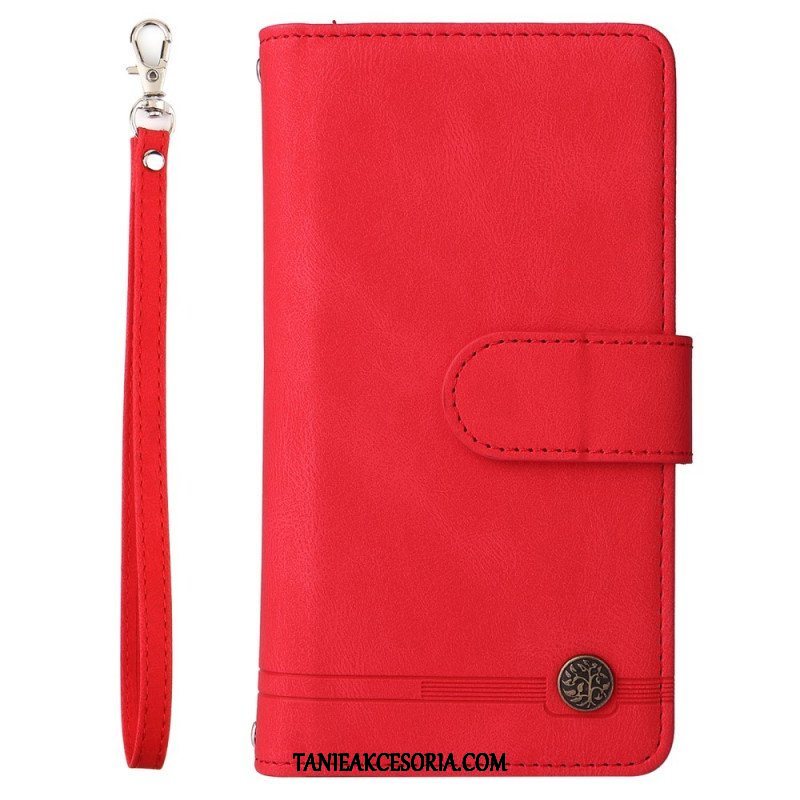 Etui Folio do Samsung Galaxy S22 Ultra 5G Wielofunkcyjny Z Etui