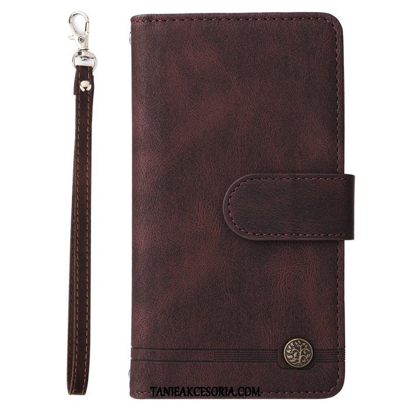 Etui Folio do Samsung Galaxy S22 Ultra 5G Wielofunkcyjny Z Etui