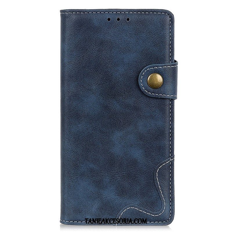 Etui Folio do Samsung Galaxy S23 5G Artystyczny Guzik