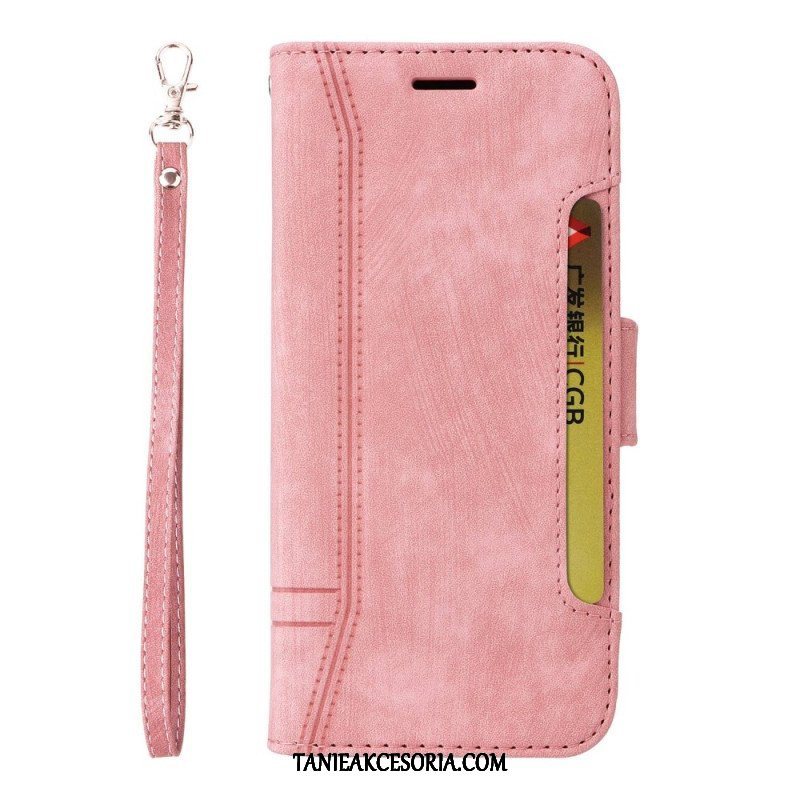 Etui Folio do Samsung Galaxy S23 5G Betopnice Przednie Etui Na Karty