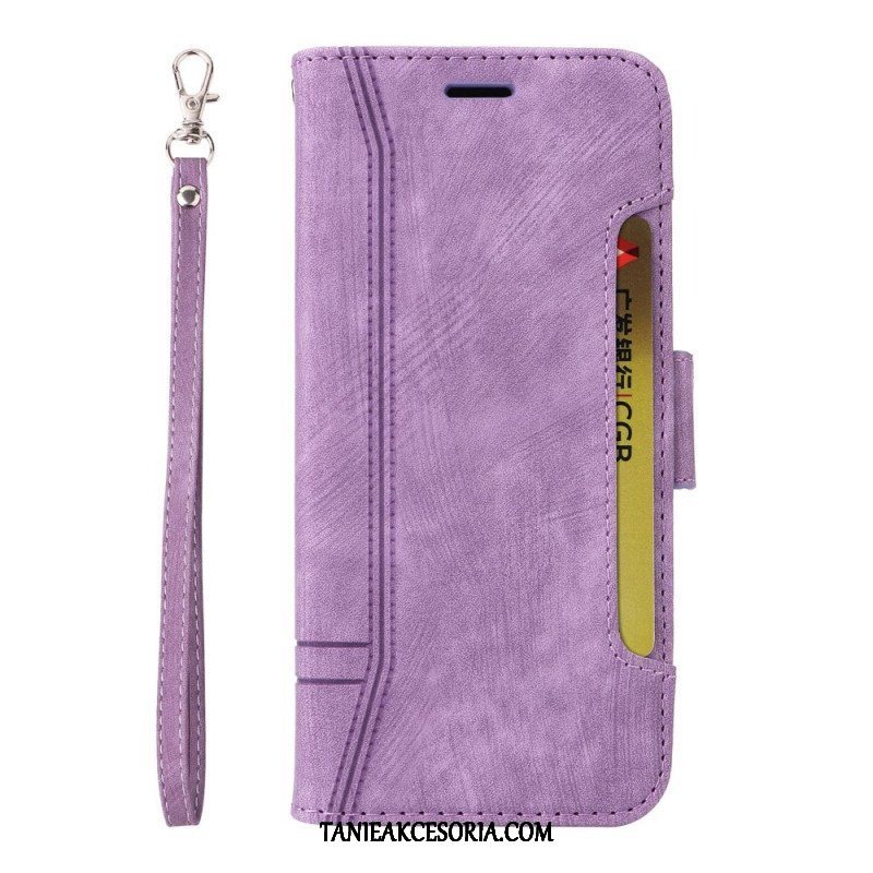 Etui Folio do Samsung Galaxy S23 5G Betopnice Przednie Etui Na Karty