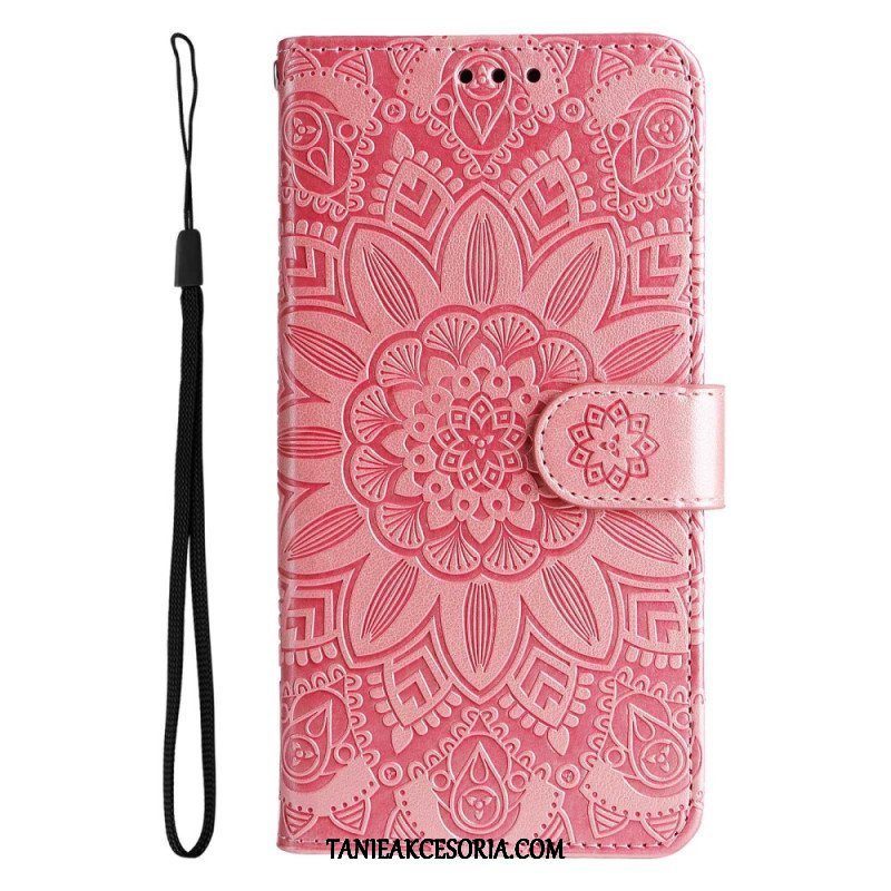 Etui Folio do Samsung Galaxy S23 5G Mandala Sun Ze Smyczą