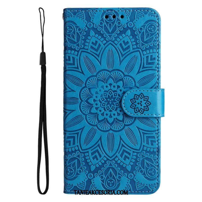 Etui Folio do Samsung Galaxy S23 5G Mandala Sun Ze Smyczą