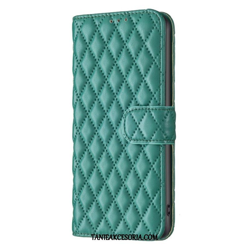 Etui Folio do Samsung Galaxy S23 5G Pikowany Binfen Kolor