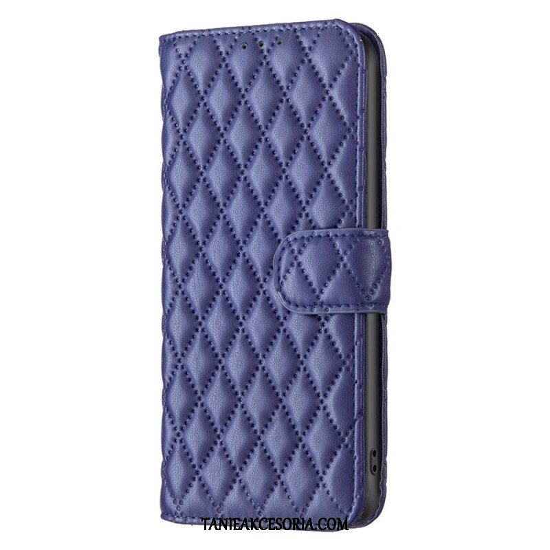 Etui Folio do Samsung Galaxy S23 5G Pikowany Binfen Kolor