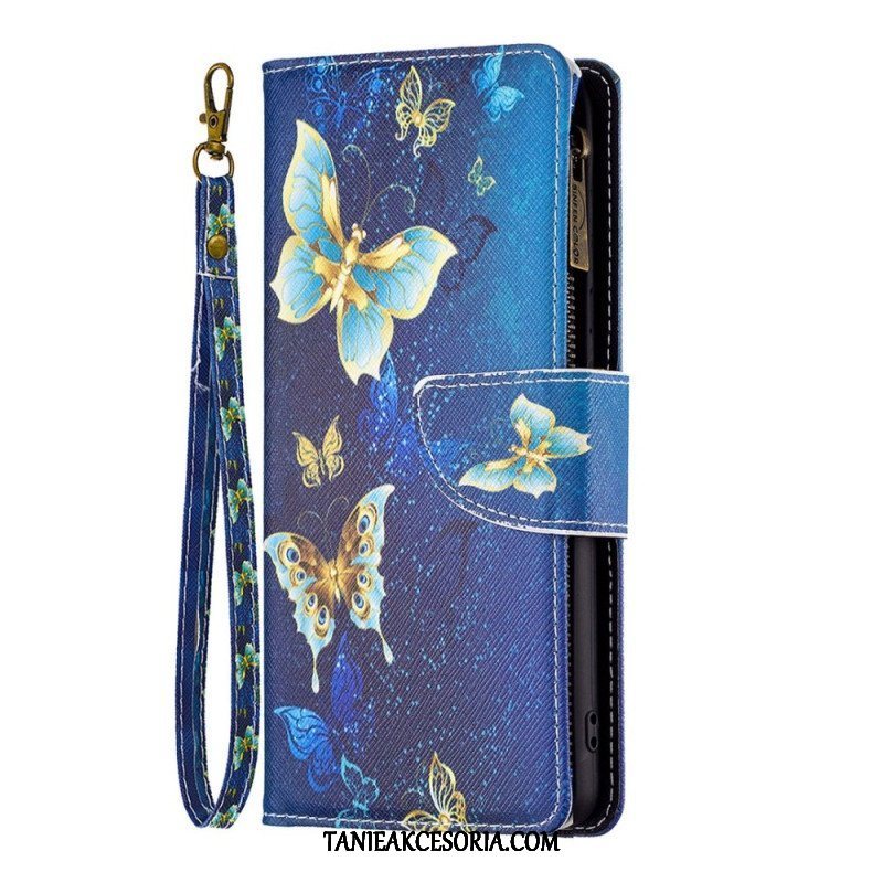 Etui Folio do Samsung Galaxy S23 5G Portfel Portfel Motyle