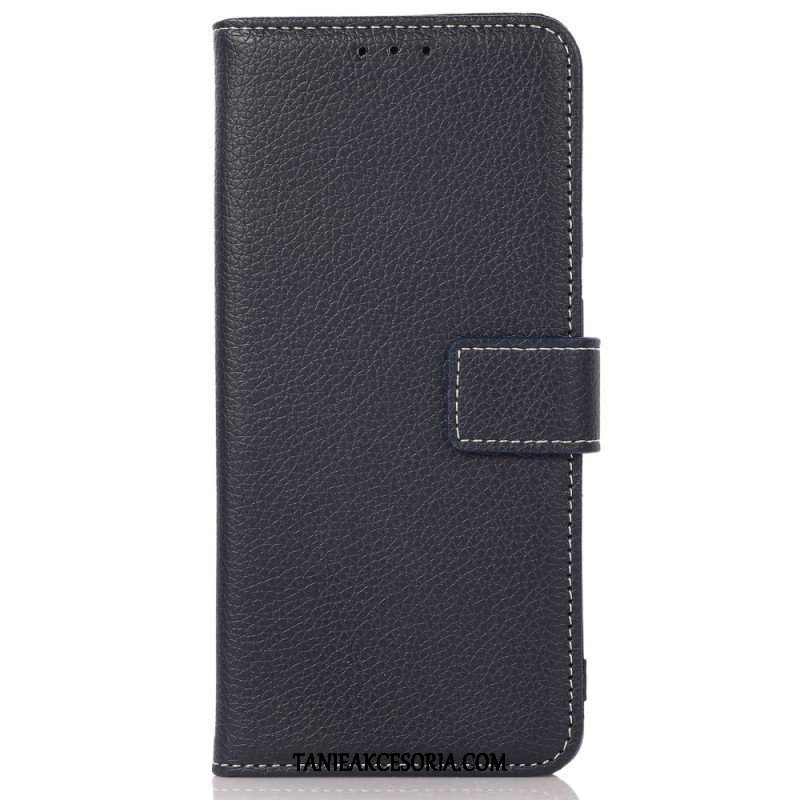 Etui Folio do Samsung Galaxy S23 5G Styl Skóry Liczi