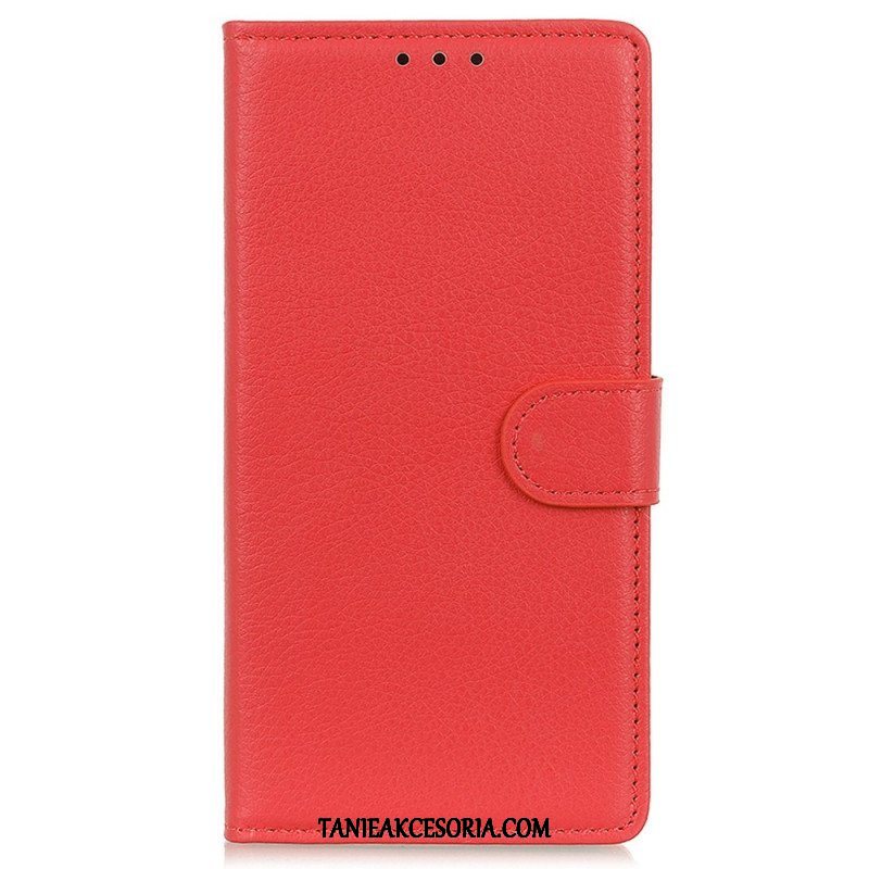 Etui Folio do Samsung Galaxy S23 5G Tradycyjna Sztuczna Skóra