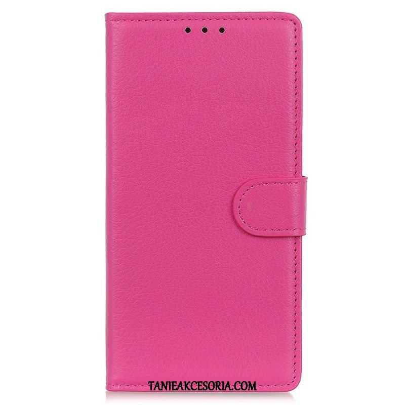 Etui Folio do Samsung Galaxy S23 5G Tradycyjna Sztuczna Skóra