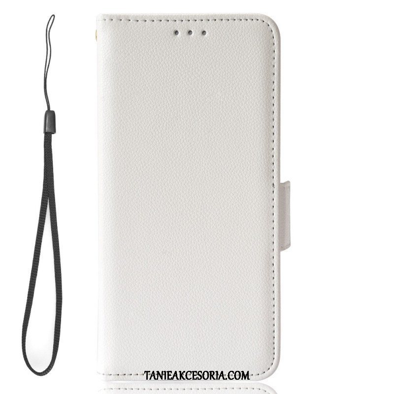 Etui Folio do Samsung Galaxy S23 5G Ultra Cienkie Podwójne Zapięcie