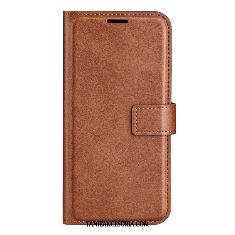 Etui Folio do Samsung Galaxy S23 Ultra 5G Stylowy Kolor Skóry