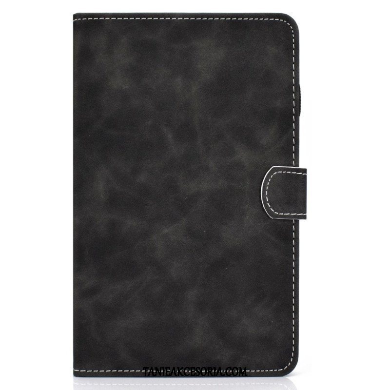 Etui Folio do Samsung Galaxy Tab A8 (2021) Efekt Skóry W Stylu Vintage