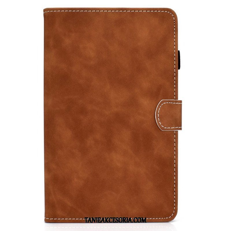 Etui Folio do Samsung Galaxy Tab A8 (2021) Efekt Skóry W Stylu Vintage