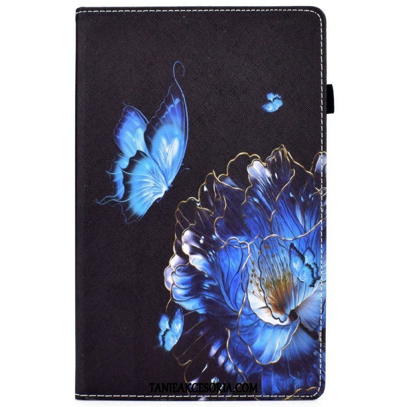 Etui Folio do Samsung Galaxy Tab A8 (2021) Zaczarowane Motyle