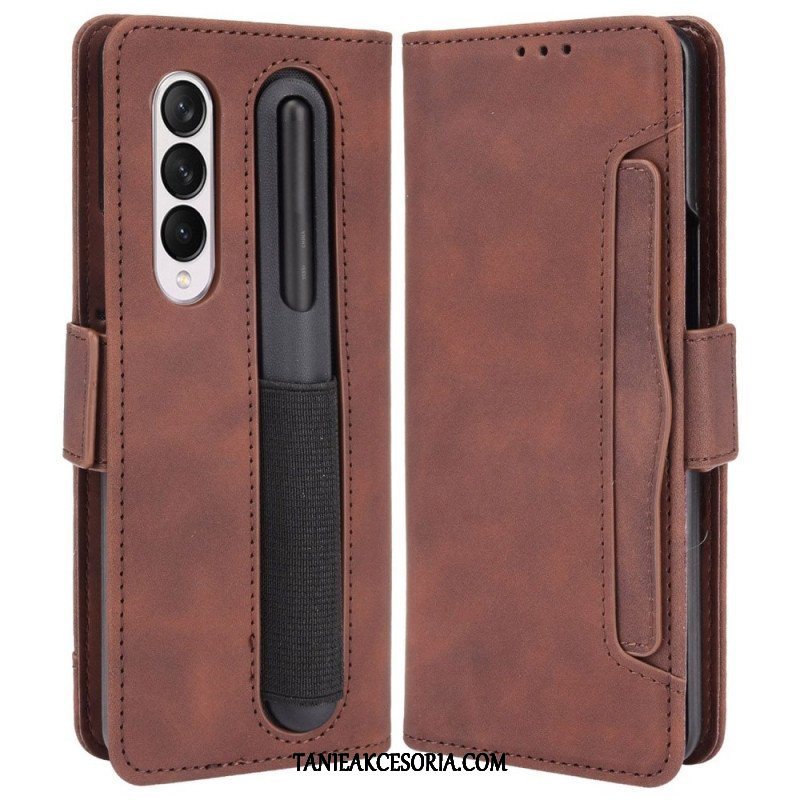 Etui Folio do Samsung Galaxy Z Fold 4 Szpieguj Z Pen Storage