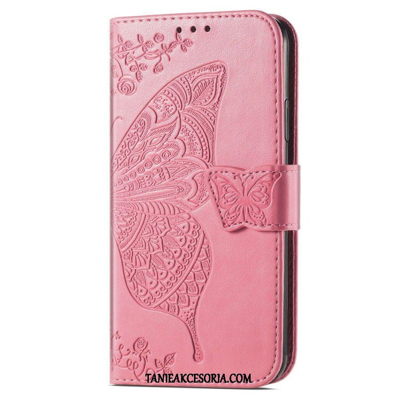 Etui Folio do Sony Xperia 1 IV Barokowy Motyl