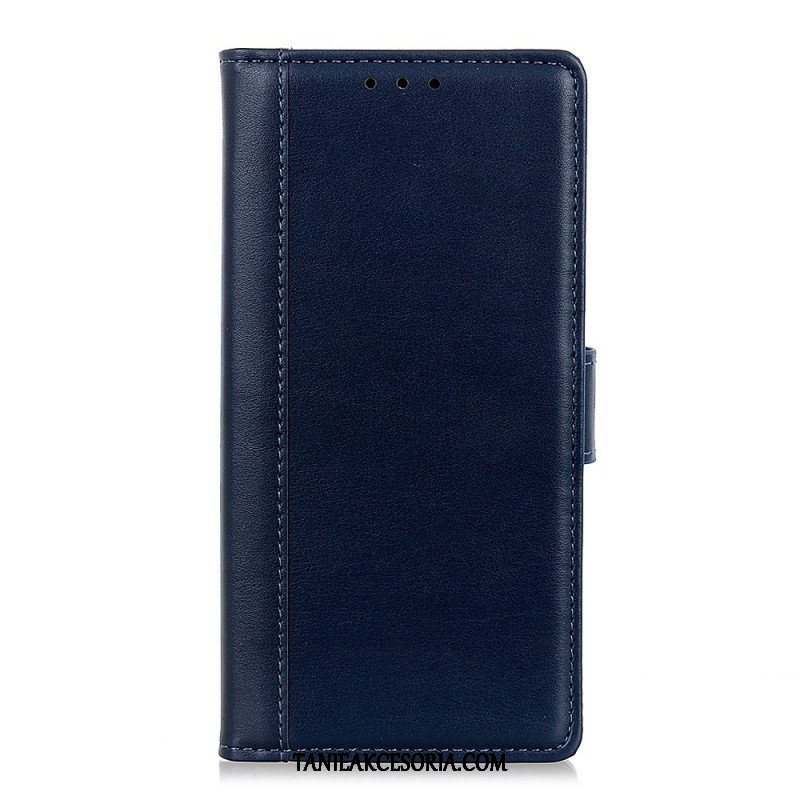 Etui Folio do Sony Xperia 1 IV Stylizacja Skóry