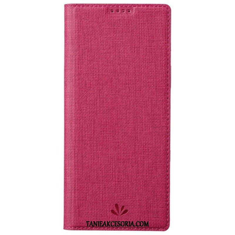 Etui Folio do Sony Xperia 1 IV Vili Tekstura Tkaniny