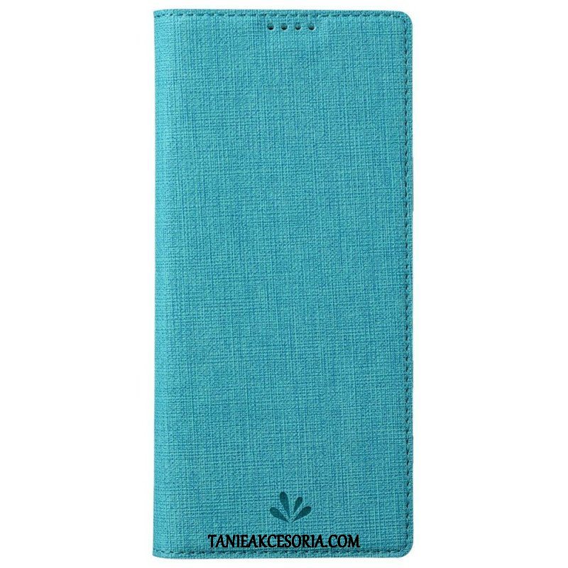 Etui Folio do Sony Xperia 1 IV Vili Tekstura Tkaniny