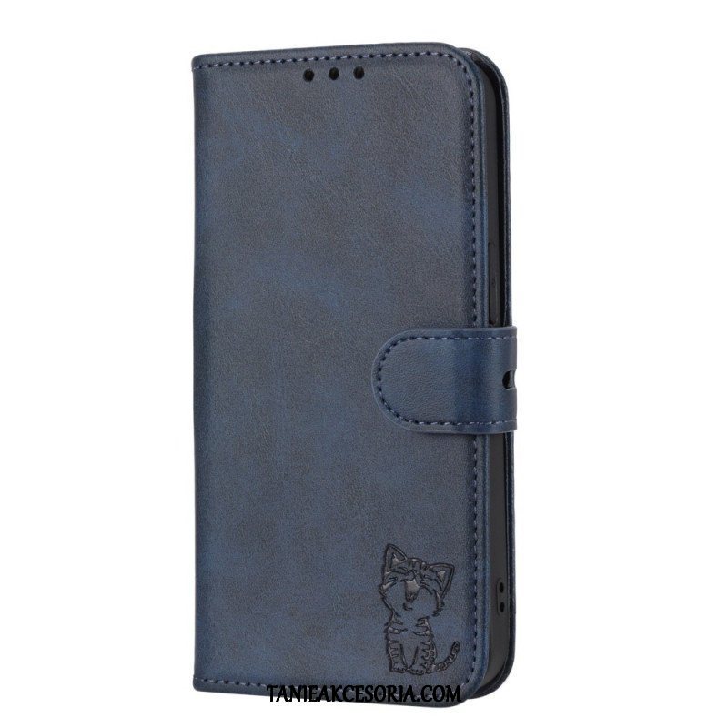 Etui Folio do Sony Xperia 10 IV Mały Kociak