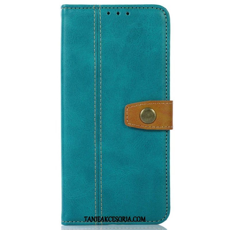 Etui Folio do Sony Xperia 10 IV Taśma Tapicerska