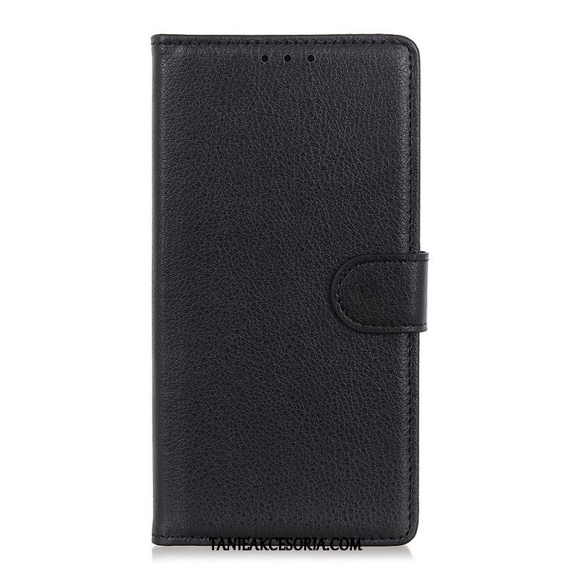 Etui Folio do Sony Xperia 10 IV Tradycyjna Sztuczna Skóra