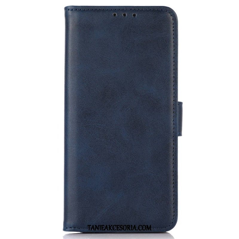 Etui Folio do Sony Xperia 5 IV Klasyczny Skórzany Styl