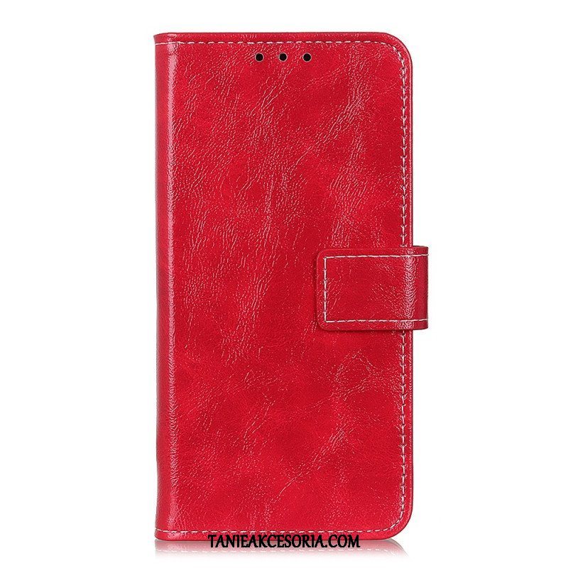 Etui Folio do Sony Xperia Pro-I Błyszczące I Odsłonięte Szwy