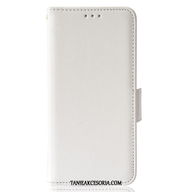 Etui Folio do Vivo V21 5G Skórzany Futerał Flap Double Nowe Kolory