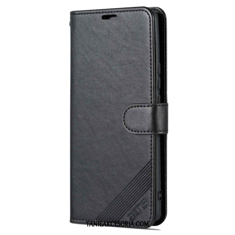 Etui Folio do Vivo X80 Pro Azns Ze Sztucznej Skóry