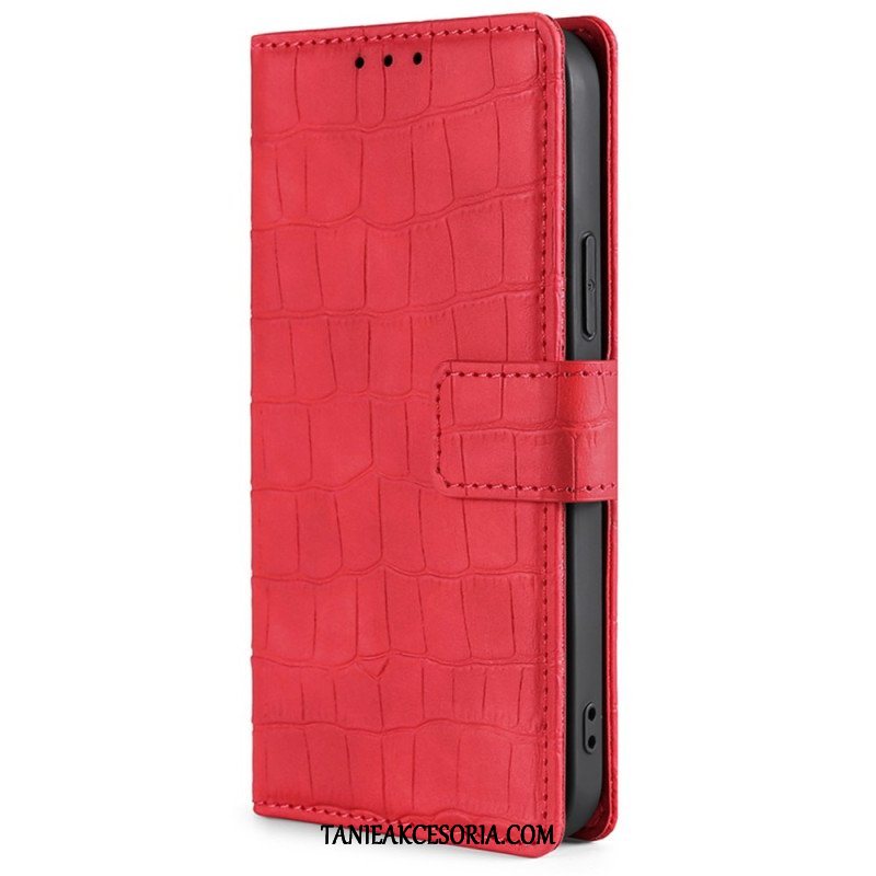 Etui Folio do Vivo X90 Pro Krokodyl